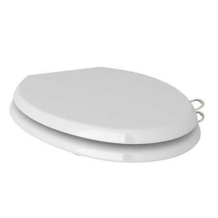 ROHL Gloss White Easy Close Toilet Seat RS2872KIT1-PN